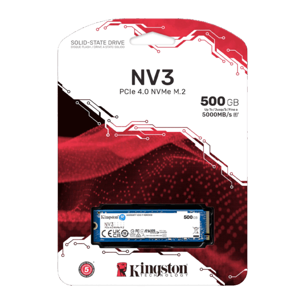 SSD M.2 NVMe 500GB Kingston